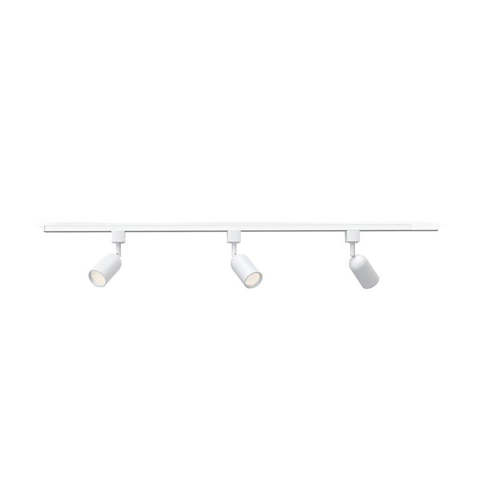 Sistema de calha easylink com 3 projetores shea 5 w, cor branca_0