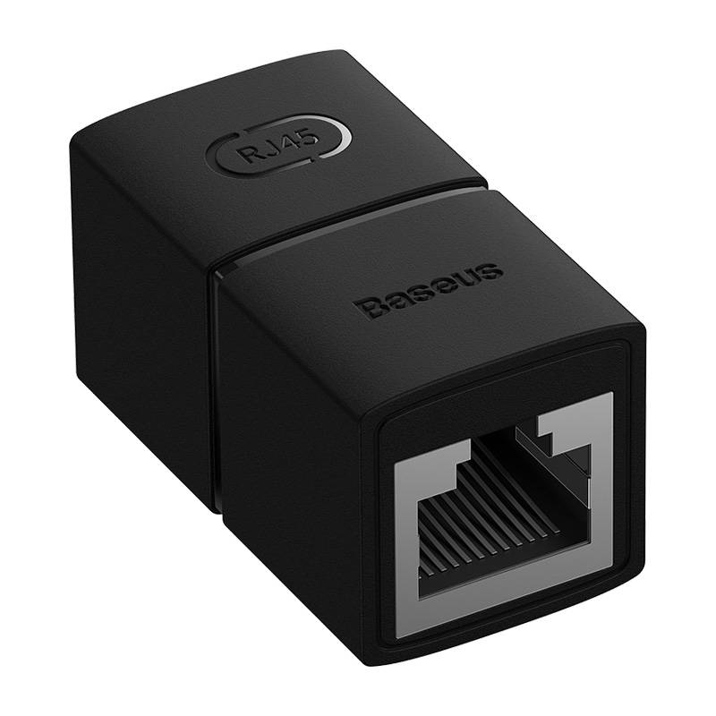 Network connector Baseus AirJoy Series RJ-45 Ethernet cable connector 1 pcs - black_2