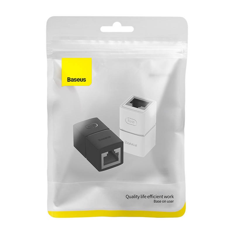 Network connector Baseus AirJoy Series RJ-45 Ethernet cable connector 1 pcs - black_16