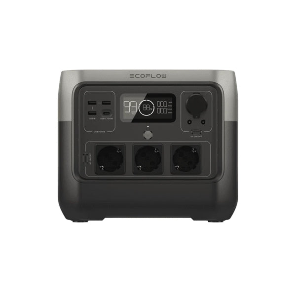 EcoFlow RIVER 2 Pro Estação de Energia Lithium 768Wh / Potência Verde / Portátil e Eficiente_0