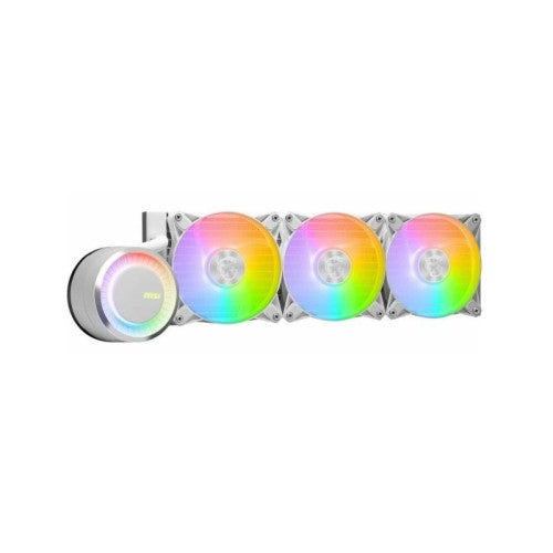 MSI MAG CORELIQUID E360 WHITE sistema de refrigeración para ordenador Placa base, Procesador Kit de refrigeración líquida 12 cm Blanco_1