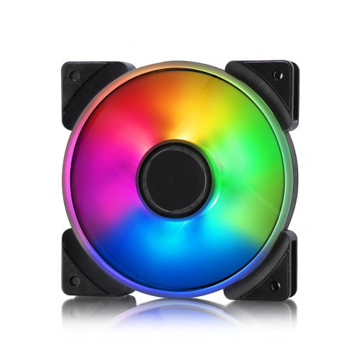 Fractal Design Prisma AL-12 PWM Carcasa del ordenador Ventilador 12 cm Negro, Blanco 1 pieza(s)_0