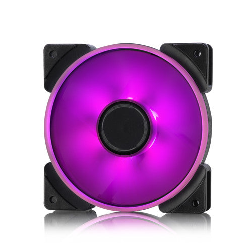 Fractal Design Prisma AL-12 PWM Carcasa del ordenador Ventilador 12 cm Negro, Blanco 1 pieza(s)_5