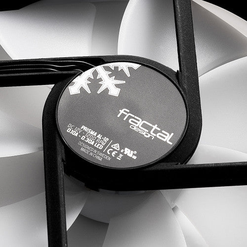 Fractal Design Prisma AL-12 PWM Carcasa del ordenador Ventilador 12 cm Negro, Blanco 1 pieza(s)_9