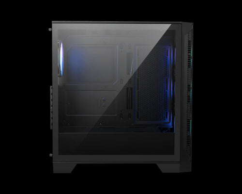 MSI MAG FORGE 320R AIRFLOW carcasa de ordenador Micro Torre Negro, Transparente_3