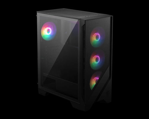 MSI MAG FORGE 120A AIRFLOW carcasa de ordenador Midi Tower Negro, Transparente_2
