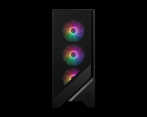 MSI MAG FORGE 120A AIRFLOW carcasa de ordenador Midi Tower Negro, Transparente_3