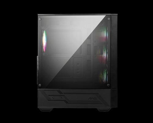MSI MAG FORGE 112R carcasa de ordenador Midi Tower Negro, Transparente_2