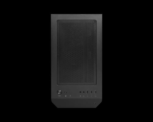 MSI MAG FORGE M100A carcasa de ordenador Micro Torre Negro, Transparente_4