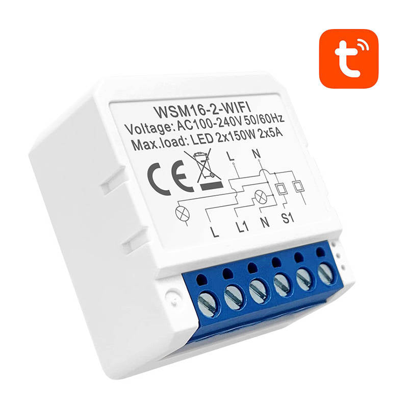Smart Switch Module WiFi Avatto WSM16-W2 TUYA_2