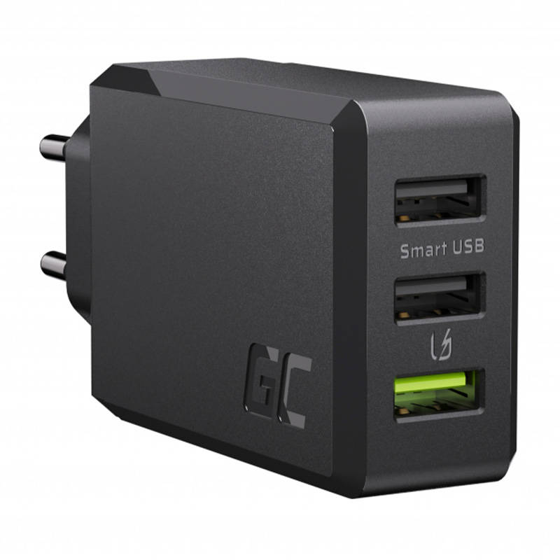 Wireless charger Green Cell GC ChargeSource 3 3xUSB 30W with Ultra Charge and Smart Charge_1