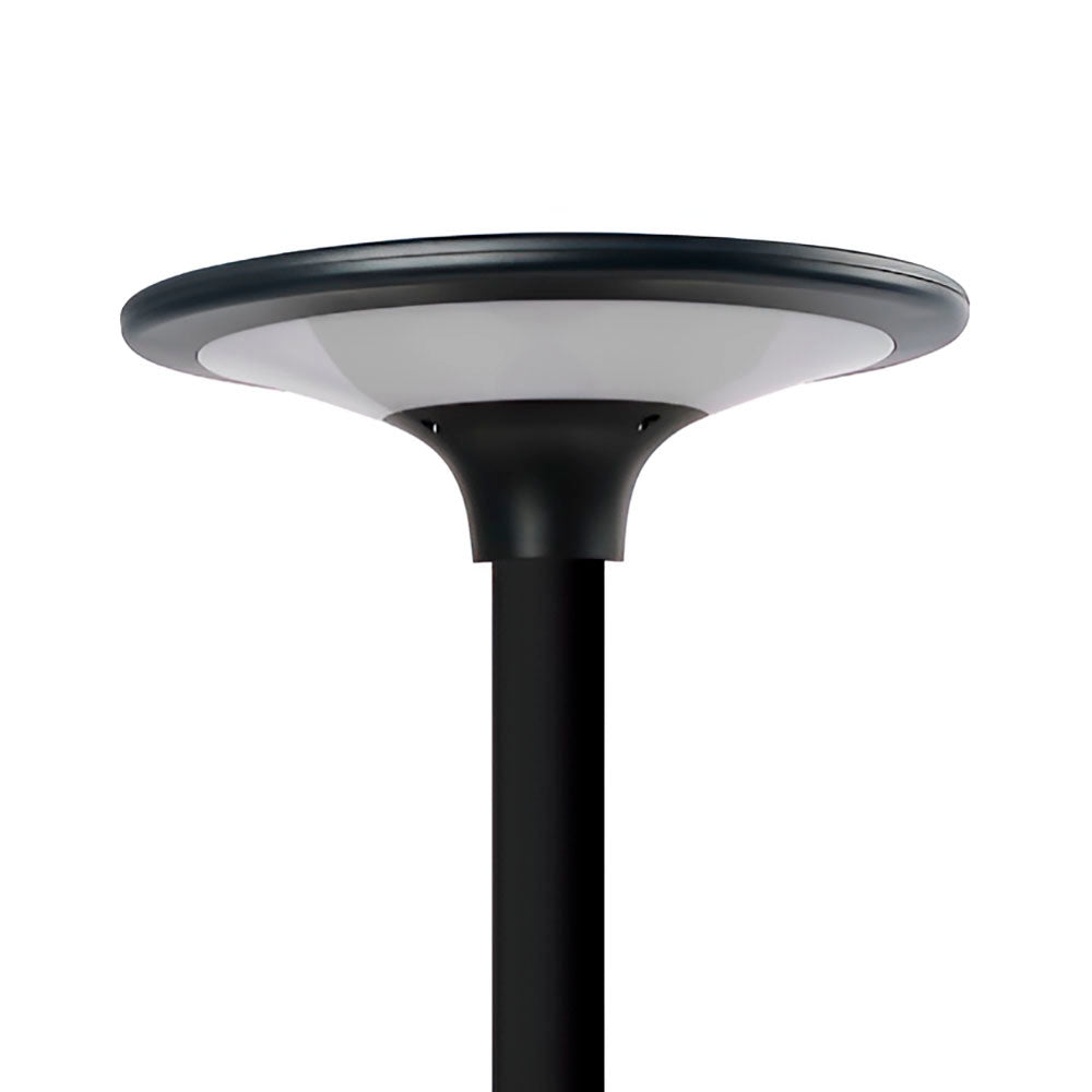 Luz solar led preta, ip65, 20 w 2300 im 4000 k_0