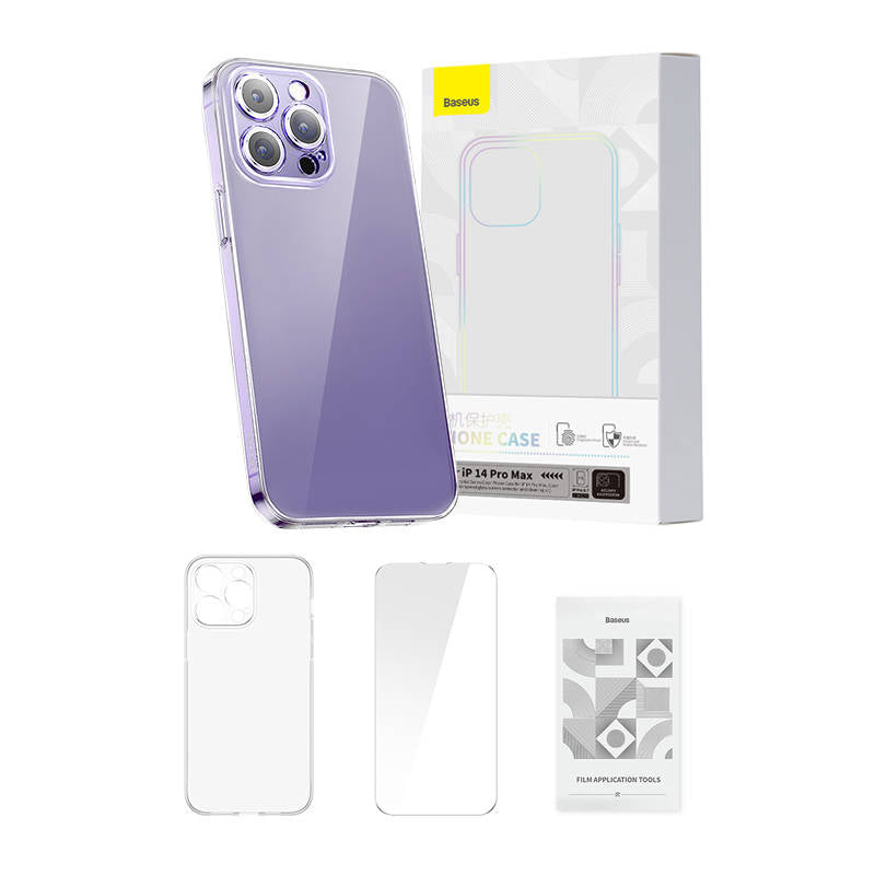 Phone case Baseus Crystal Clear for iPhone 14 Pro Max (transparent)_0