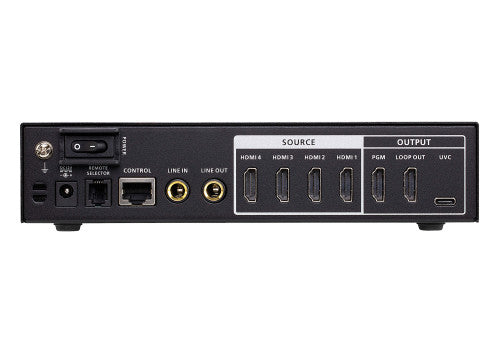 ATEN Conmutador de vÃdeo HDMI a USB de 4 entradas CAMLIVE⢠PRO 4K_2