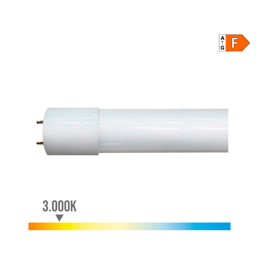 Tubo led t8 9w 850lm 3000k luz quente (eq.18w) ø2,6x60cm edm_0