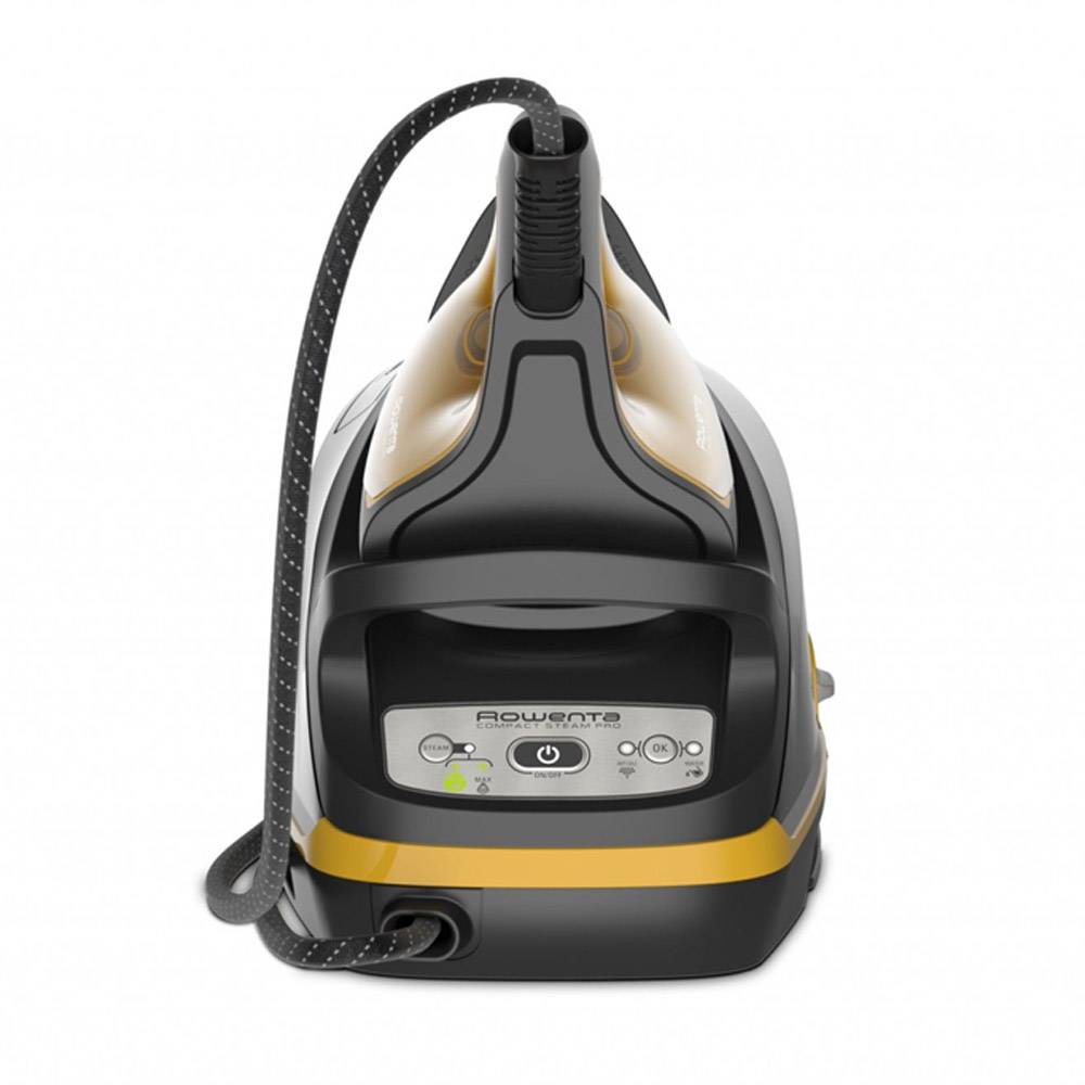 Ferro com Caldeira Rowenta DG7644F0 Compact Steam Pro 2200W 1.1L 6.4 Bar Preto
