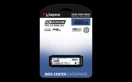 Kingston Technology DC2000B M.2 480 GB PCI Express 4.0 NVMe 3D TLC_4