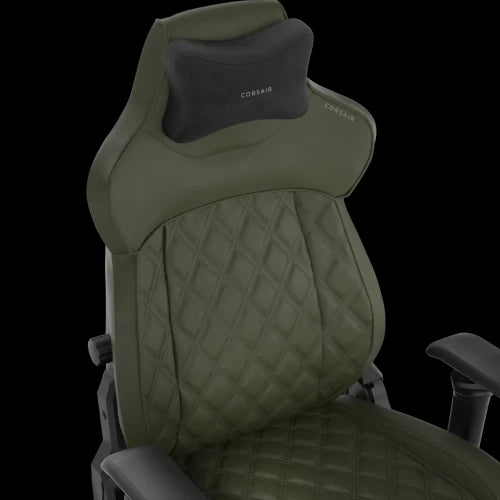 Corsair TC500 LUXE Silla para videojuegos de PC Asiento acolchado Verde_2