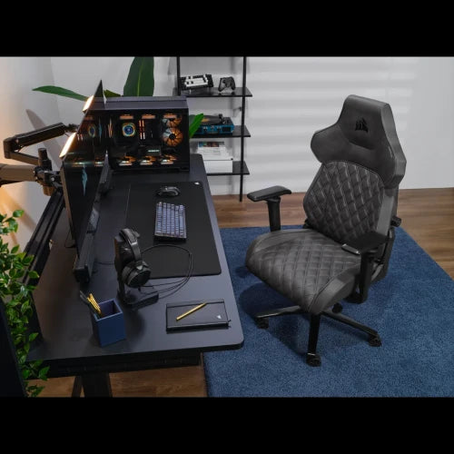 Corsair TC500 LUXE Silla para videojuegos de PC Asiento acolchado Negro_7