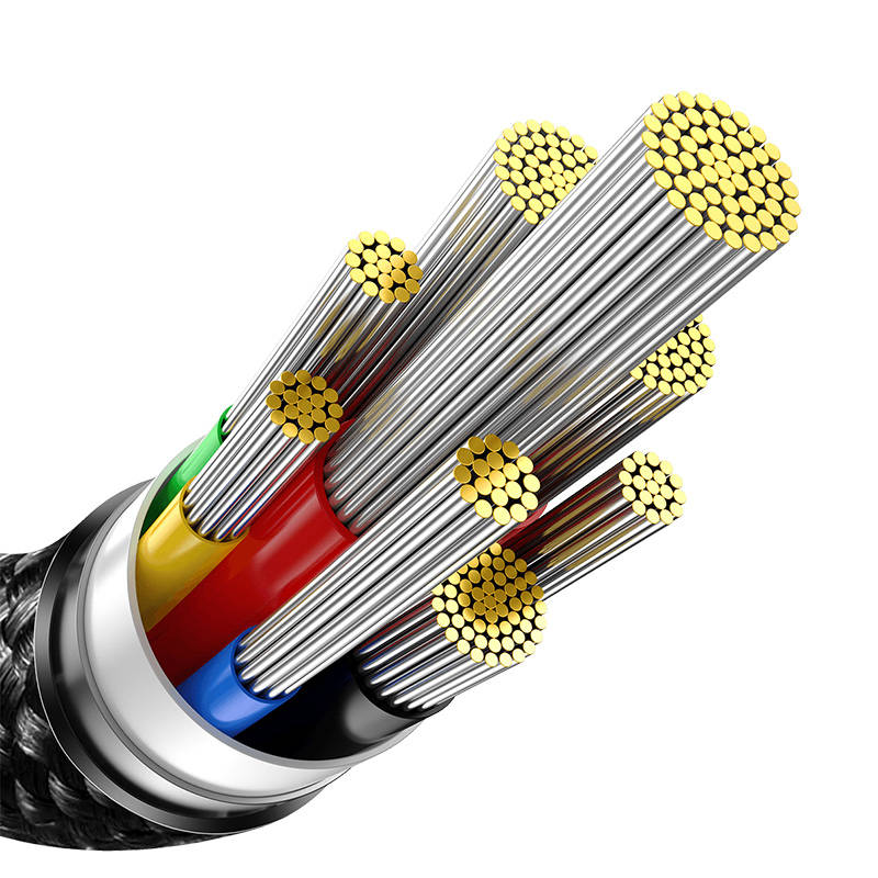 USB-C to USB-C cable Baseus Tungsten Gold 240W 3m (black)_11