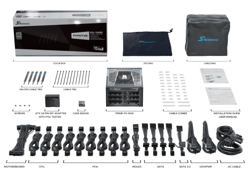 Fonte de Alimentação Seasonic / Preto_10
