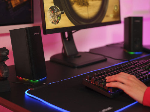GXT 612 CETIC 2.0 RGB SPEAKERS DOPPIA CONNESSIONE (JACK 3,5 + BLUETOOTH) ILLUMIINATE LED R_8