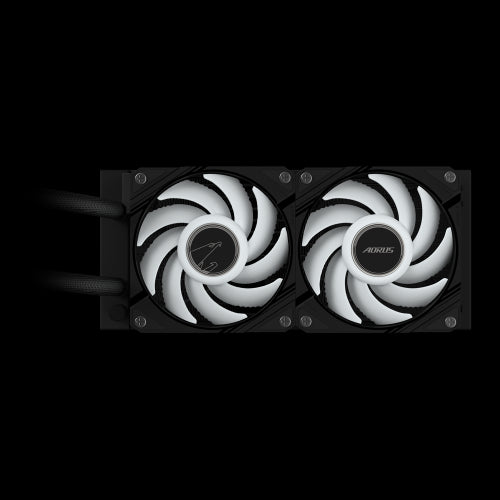 GIGABYTE AORUS WATERFORCE II 240 Procesador Sistema de refrigeración líquida todo en uno 12 cm Negro_4
