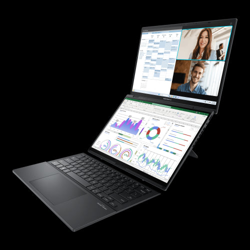 ASUS Zenbook Duo OLED UX8406MA-QL396W - Ordenador Portátil 14" WUXGA (Intel Core Ultra 9 185H, 32GB RAM, 1TB SSD, Arc Graphics, Windows 11 Home) Gris Tintero - Teclado QWERTY español_6