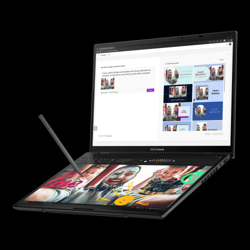ASUS Zenbook Duo OLED UX8406MA-QL396W - Ordenador Portátil 14" WUXGA (Intel Core Ultra 9 185H, 32GB RAM, 1TB SSD, Arc Graphics, Windows 11 Home) Gris Tintero - Teclado QWERTY español_7