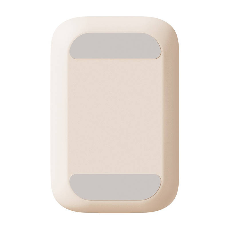 Adjustable phone stand with mirror Baseus Seashell Series - beige_11