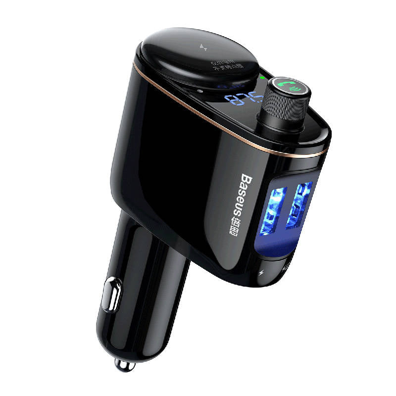 Car Bluetooth MP3 Player Baseus S-06Black OS_2