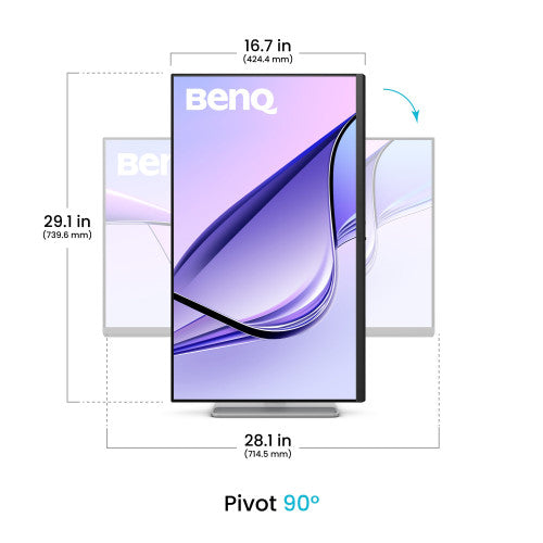 Monitor BENQ MA320U / LED / Grafismo para MacBook / Preto_3