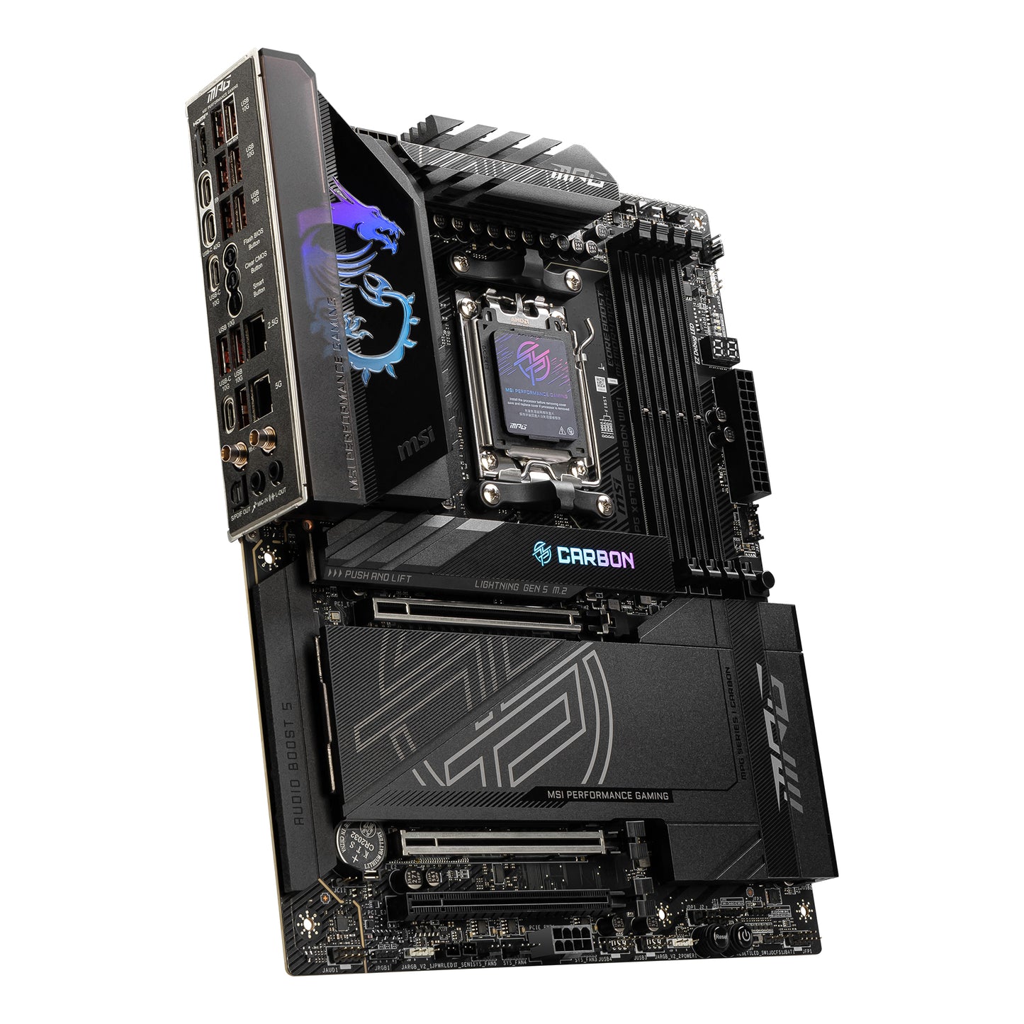 MSI MPG X870E CARBON WIFI placa base AMD X870E Zócalo AM5 ATX_1