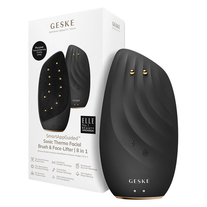 Sonic Thermo Facial Brush & Face-Lifter 8in1 Geske with APP (gray)_0