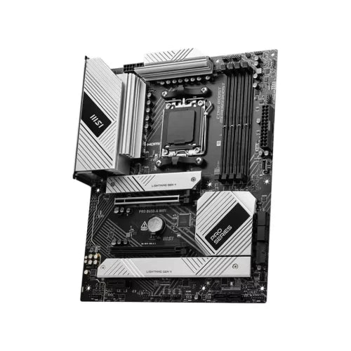 PLACA MSI PRO B650-A WIFI,AMD,AM5,B650,4DDR5,256GB,HDMI+DP,6SATA3+2M.2,2.5GBE+WIFI6E+BT5.3,11USB3.2,ATX_1