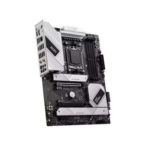 PLACA MSI PRO B650-A WIFI,AMD,AM5,B650,4DDR5,256GB,HDMI+DP,6SATA3+2M.2,2.5GBE+WIFI6E+BT5.3,11USB3.2,ATX_2