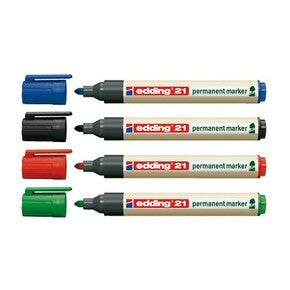 MARCADOR PERMANENTE EDDING ECOLINE 21 COLOR NEGRO EDDING 21-001_0