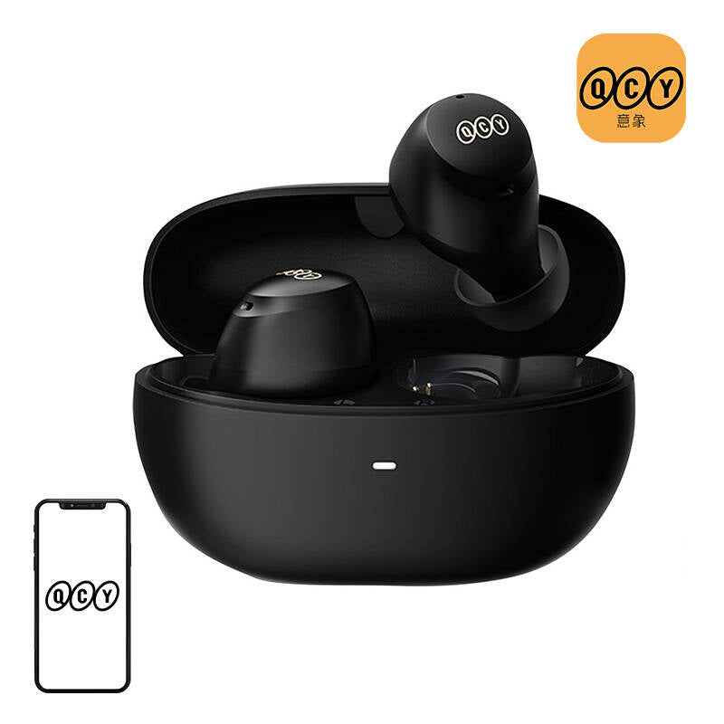 Wireless Earphones TWS QCY HT07 ArcBuds ANC (black)_0