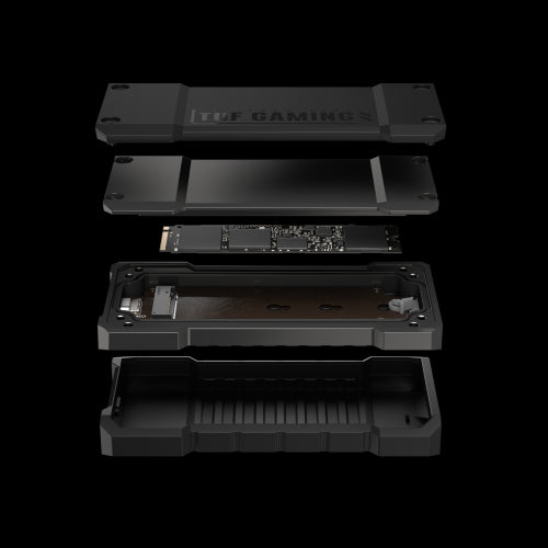 ASUS TUF Gaming A2 Caja externa para unidad de estado sólido (SSD) Negro M.2_16