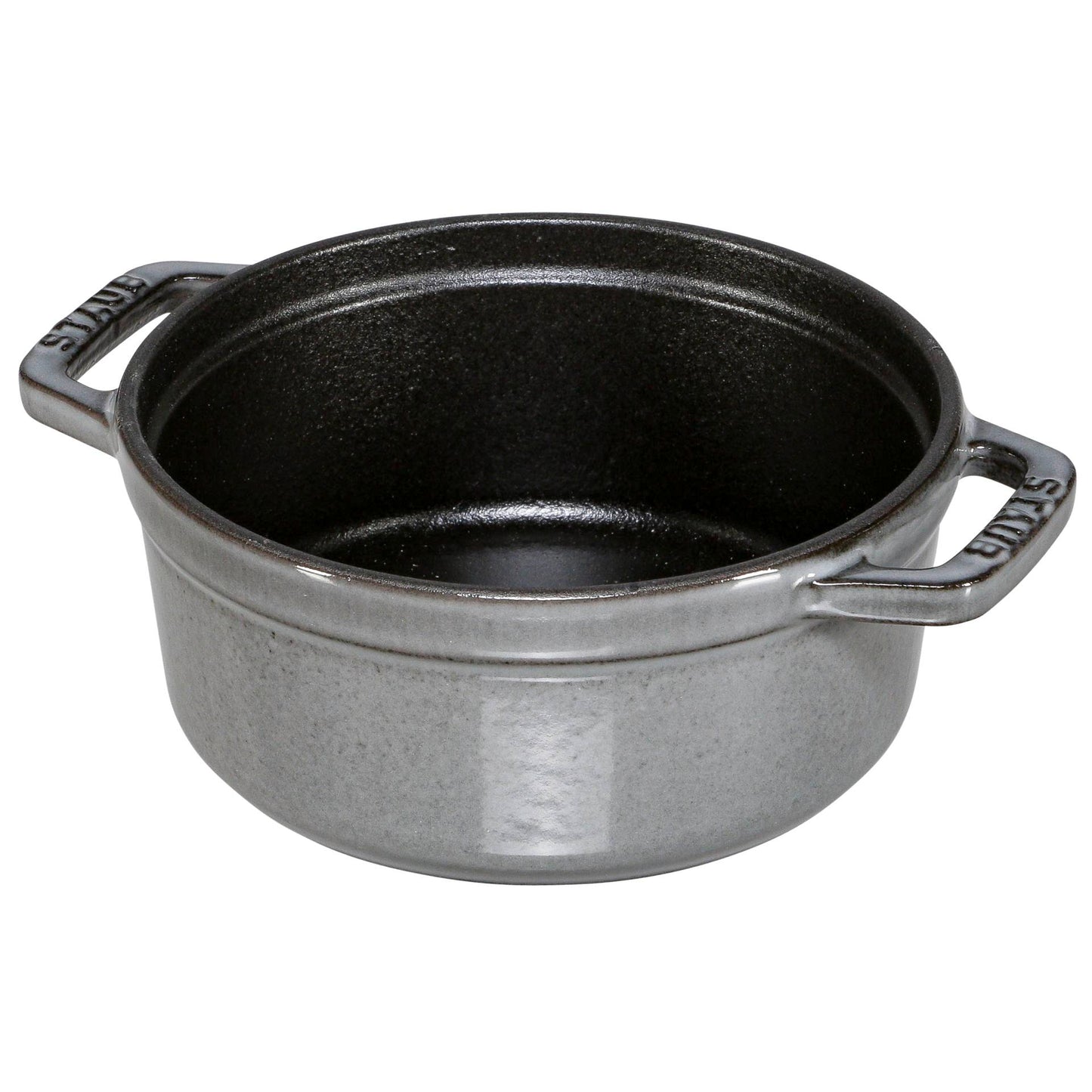 Cocotte de ferro fundido Staub 400ml Cinza Grafite