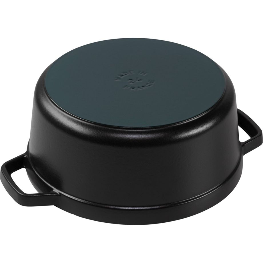 Cocotte Staub / 20cm / Redonda / Preto / 40509-487-0_1