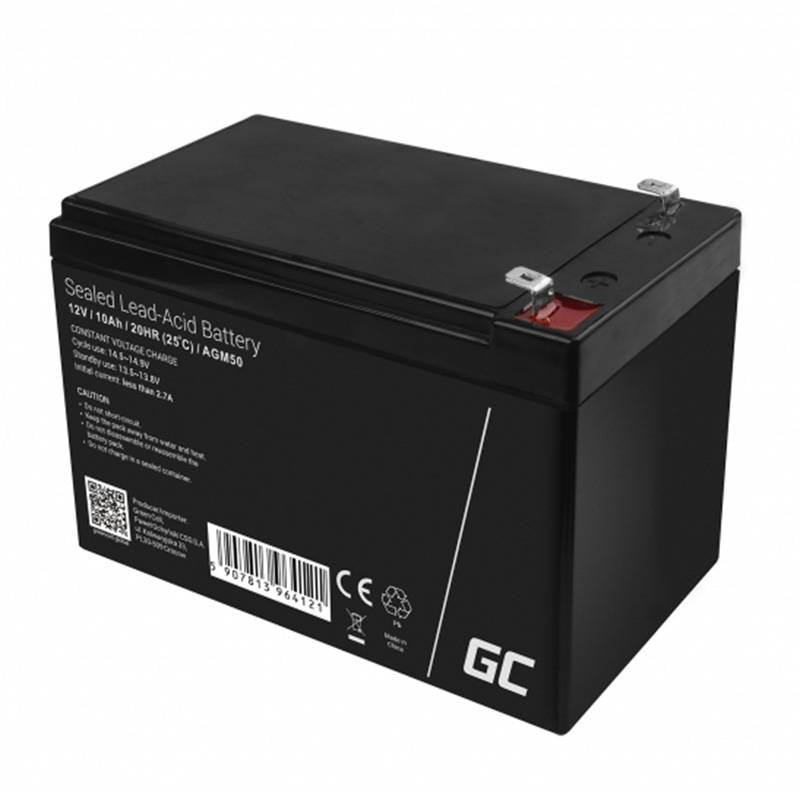 Green Cell AGM VRLA 12V 10Ah maintenance-free battery for UPS units_8
