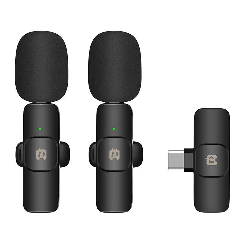 Wireless microphone Puluz PU3151B Lavalier Type C_0