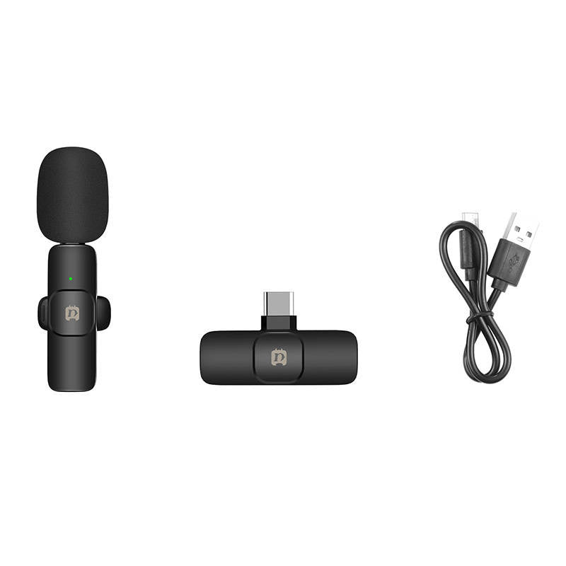 Wireless microphone Puluz PU3151B Lavalier Type C_1