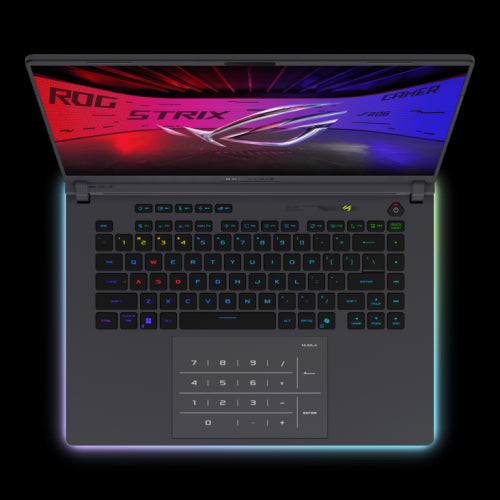 ASUS ROG Strix G16 G615LW-S5003 - Ordenador Portátil Gaming de 16" WQXGA 240Hz (Intel Core Ultra 9 275HX, 32GB RAM, 1TB SSD, NVIDIA RTX 5080 16GB, Sin Sistema Operativo) Gris Eclipse - Teclado QWERTY español_8