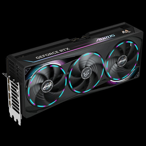 GIGABYTE AORUS GeForce RTX 5090 MASTER 32G Tarjeta Gráfica - 32GB GDDR7, 512 bits, PCI-E 5.0, 2655MHz Frecuencia Base, 3 x DP 2.1a, 1 x HDMI 2.1b, GV-N5090AORUS M-32GD_4