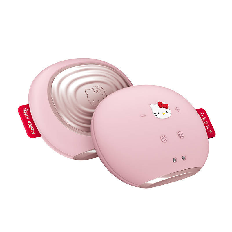 Sonic Facial Massager Warm & Cool 8in1 Geske with APP (Hello Kitty pink)_4