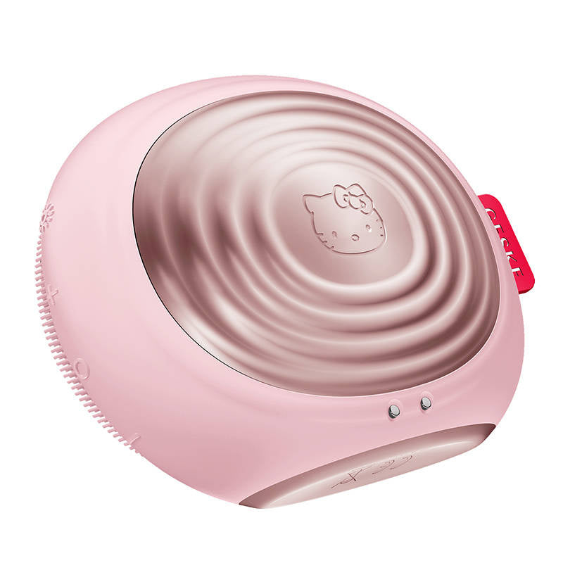 Sonic Thermo Facial Brush 5in1 Geske with APP (hello kitty pink)_2