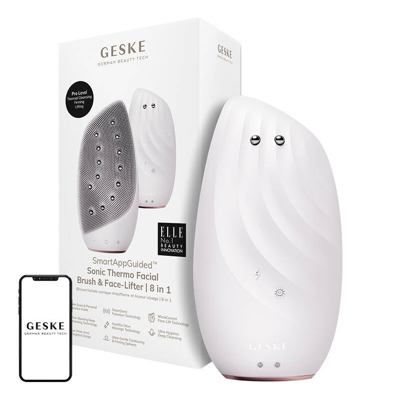 Sonic Thermo Facial Brush & Face-Lifter 8in1 Geske with APP (starlight)_0