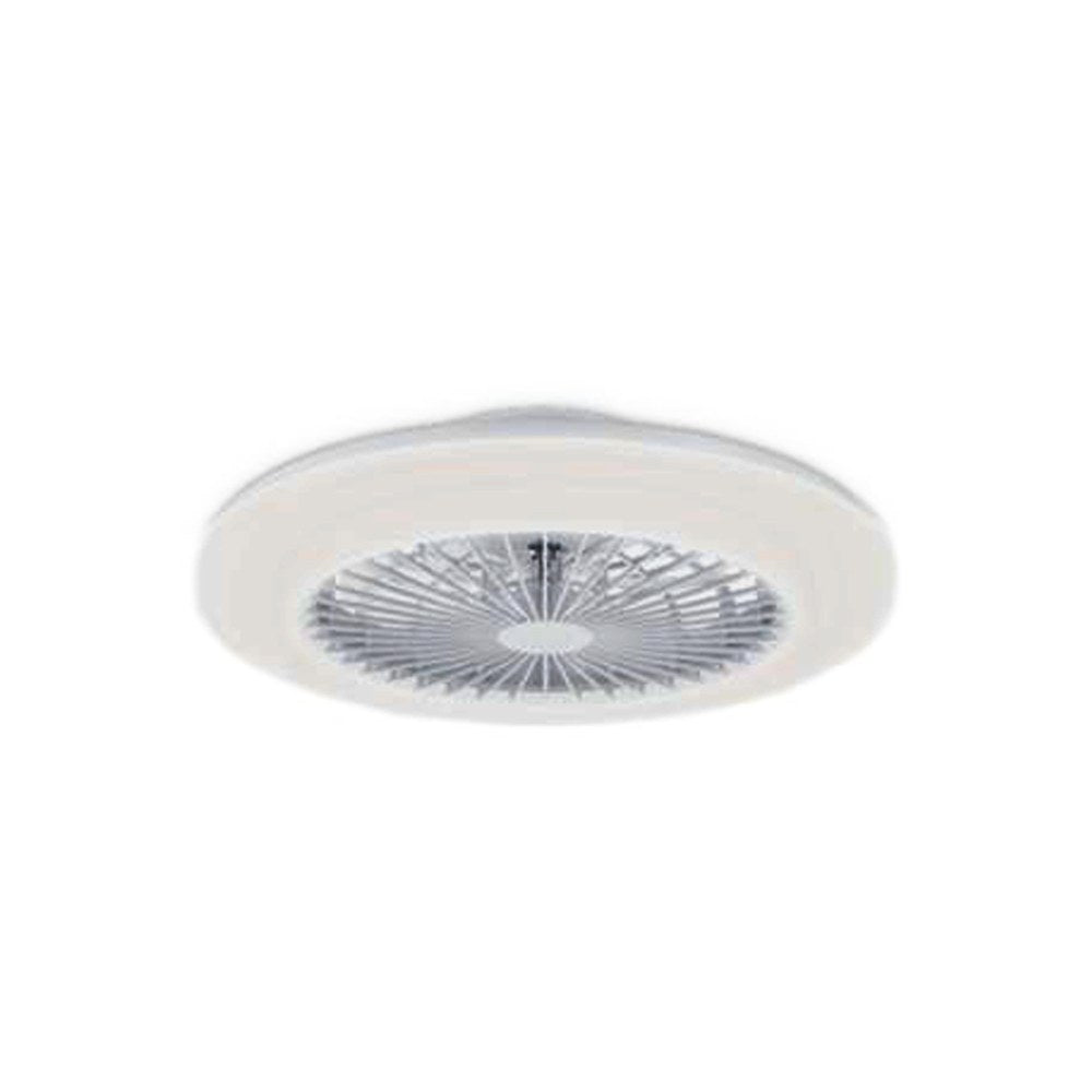 Ventilador de teto, led rgb, dc 20 w + 40 w, modelo amigo, branco, ø48 cm_0